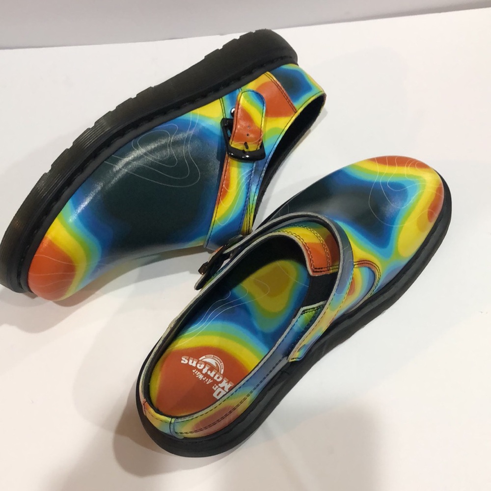 Doc Martens ISHAM GENIX THERMAL MAP LEATHER SLINGBACK MULE‎ mules size 11 men - Picture 10 of 10